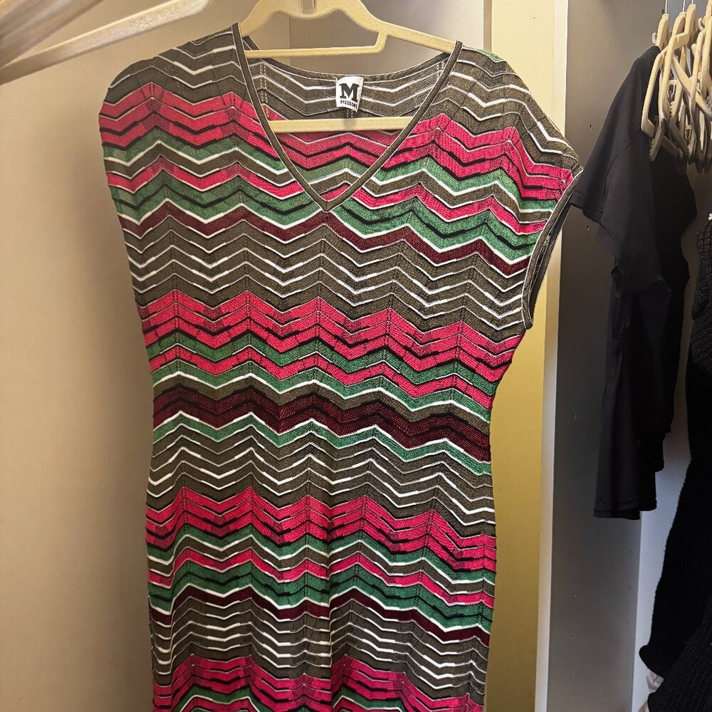 MISSONI Chevron Slip Dress